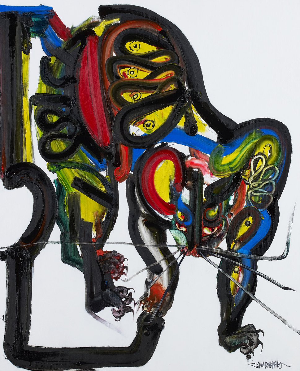 kihara0529's tweet photo. #猫獣
oil on canvas 2019 910×727㎜
#cat
#beast
#GodBeast
#Passeriformes
#chiharukihara
#vitalism
#Corvus
#egoism
#霊獣
#瑞獣 https://t.co/EOJx4Bc2C3