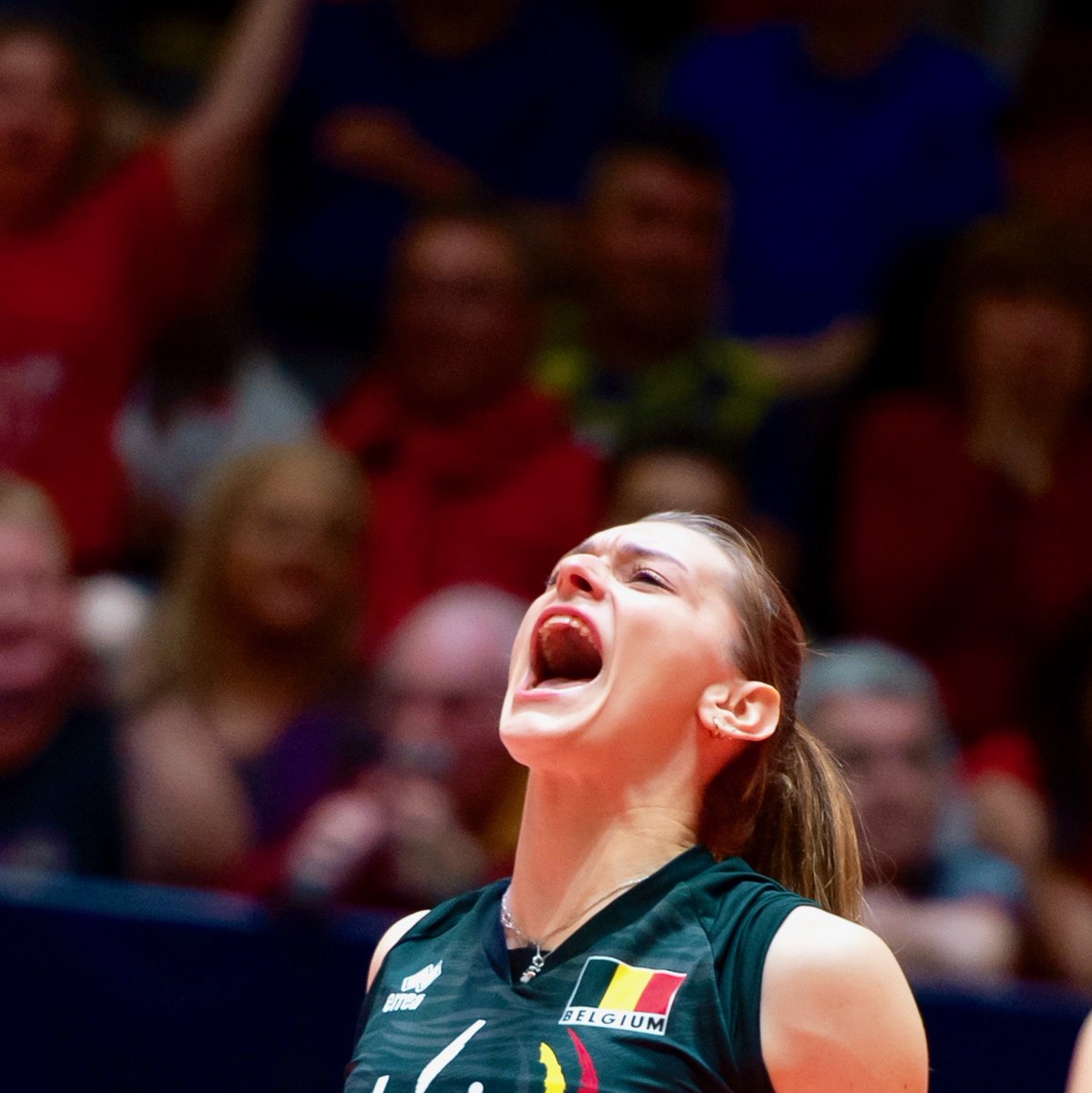 PLAYER OF THE WEEK: BRITT HERBOTS 🇧🇪.

#FIVBPOTW STORY: bit.ly/3jhFr01

The 20 year old Belgian outside hitter has been in the spotlight for a number of years now at home &amp; in Europe - but she's now destined &amp; ready for grander things in the seasons to come.

#volleyball