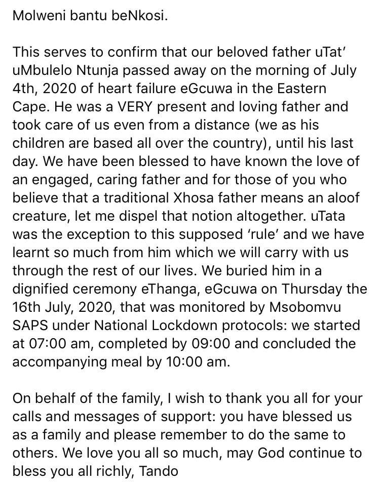 Tando Ntunja tweet media