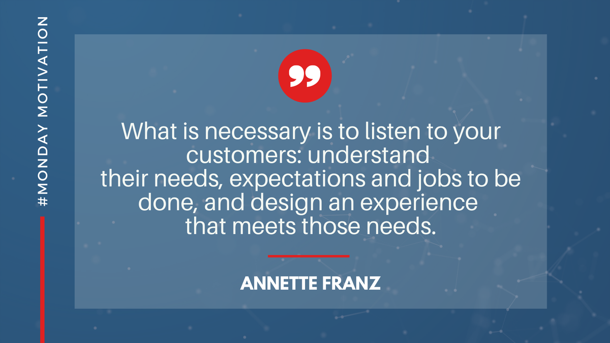 engage_cloud's tweet photo. #MondayMotivation - Avoid leading #CustomerService conversations into actions that are favorable to your #Business. Take the time to listen to your customers, personalize resolutions to their needs and expectations, and make your service (and products) easily accessible. https://t.co/MOXFrF6NOd
