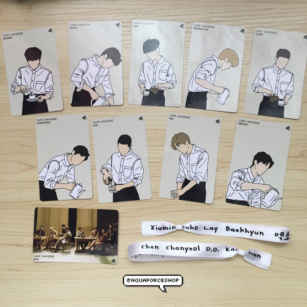 aquaforceshop's tweet photo. #AFSUpdates Freebies for EXO-L tumblers are now complete! Huhu after waiting for more than 1 week. Ang ganda 🥺🥺🥺
Illustrations & Bracelet designed by Madam Yen @artsyeni https://t.co/ZG7b5boShH