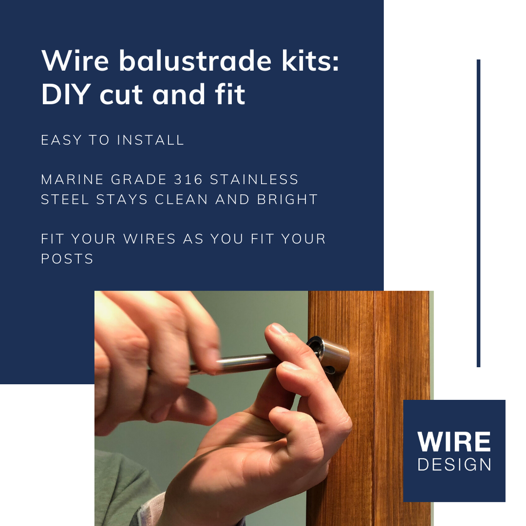WireDesignUK's tweet photo. 💡 Planning some #DIY? Our cut and fit balustrade wire kits are easy to install with just basic tools 🛠️✂️ - but the finish looks anything but basic! 👀 https://t.co/CK1OkrcnmC
#balustrade #gardendesign #gardens #stainlesssteel #wiredesign https://t.co/ZwTmBzB5N4