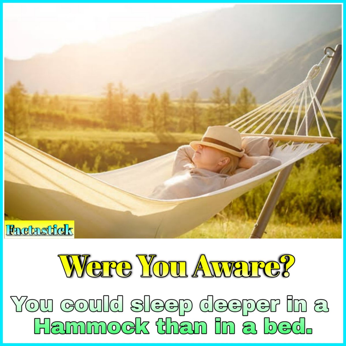 factastick_'s tweet photo. #Factastick #sweet #sleep #day #dream #night #sky #star #hammock #bed https://t.co/Tew3bSHXQ6