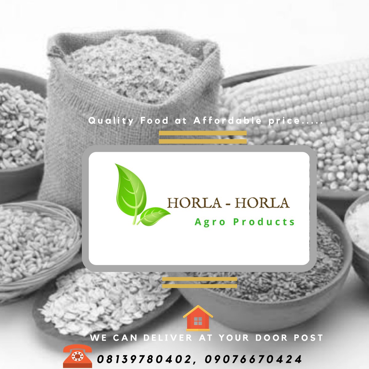 AgroHorlar's tweet photo. We can save you the stress and deliver at your doorstep.
@AgroHorlar is ready for you.
Order for your #Stoneless, #quality and #affordable
#ofadarice
#Gaari
#Melonseed (Egusi)
📞 the lady farmer on 08139780402 to order yours👍.
@WinnersElebu
@the_busolami
@AGRAAlliance
@FmardNg https://t.co/FdXASNVSXA
