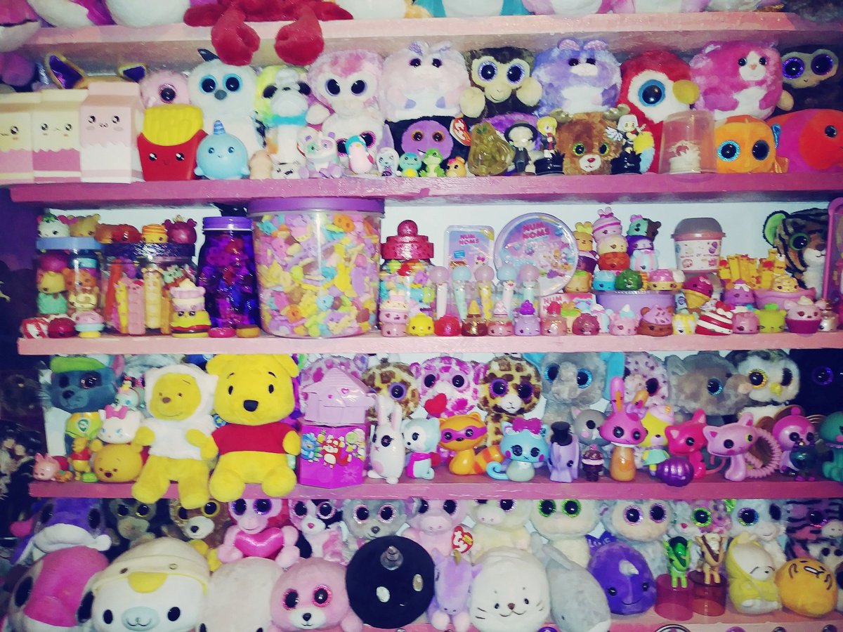 Miichel701's tweet photo. #kidcore #toycore #kidwave #toywave #toy #toys #plush #plushies #stuffedanimals #ty #beanieboos #numnoms #snackables #collection #collectibles #collector #lalaloopsy #disney #kawaii https://t.co/WX7LgW4Jof