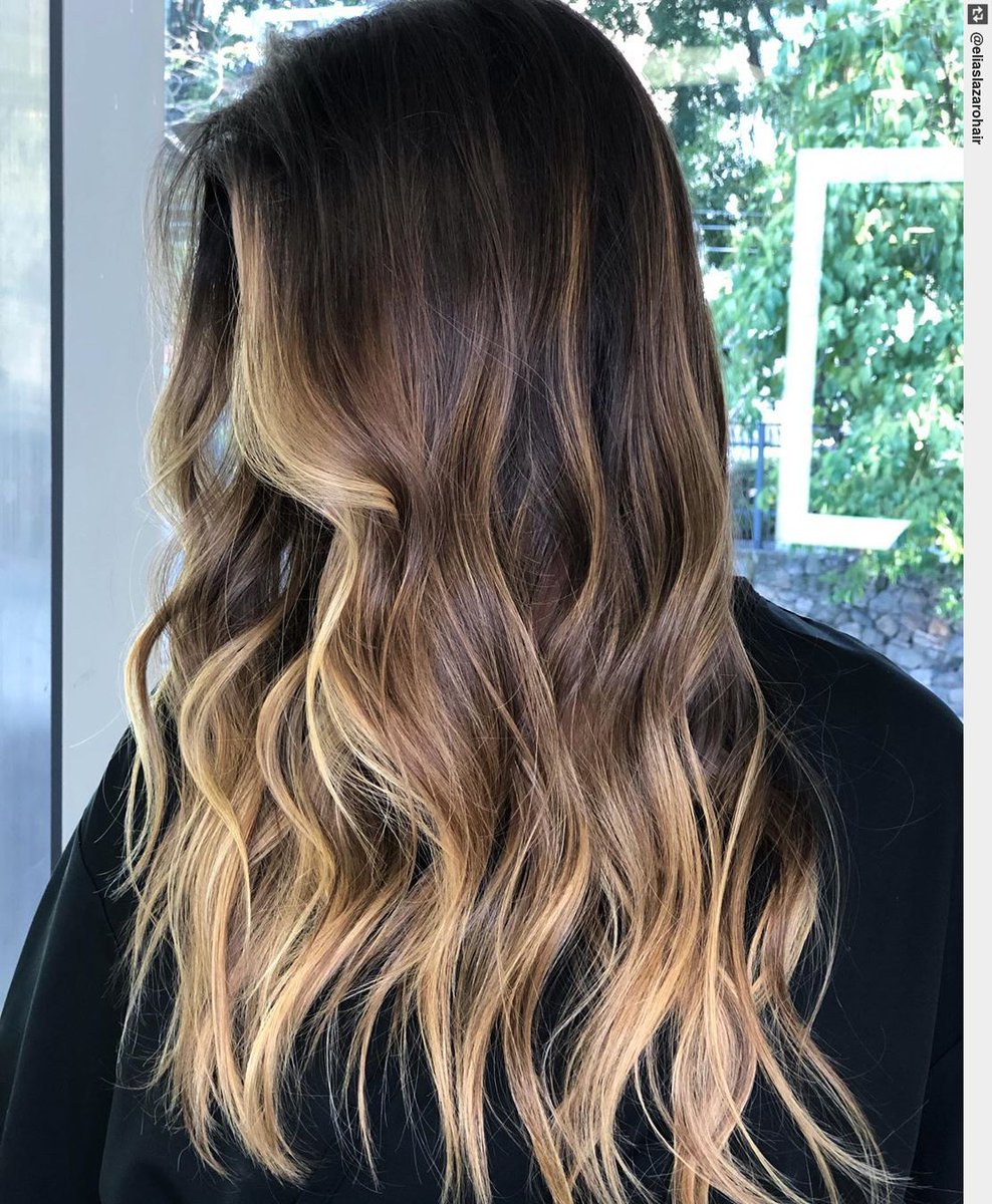 Featuring: eliaslazarohair #wellapassionistas #caramelbalayage #bestofbalayage #hairstyle #balayage #brunette