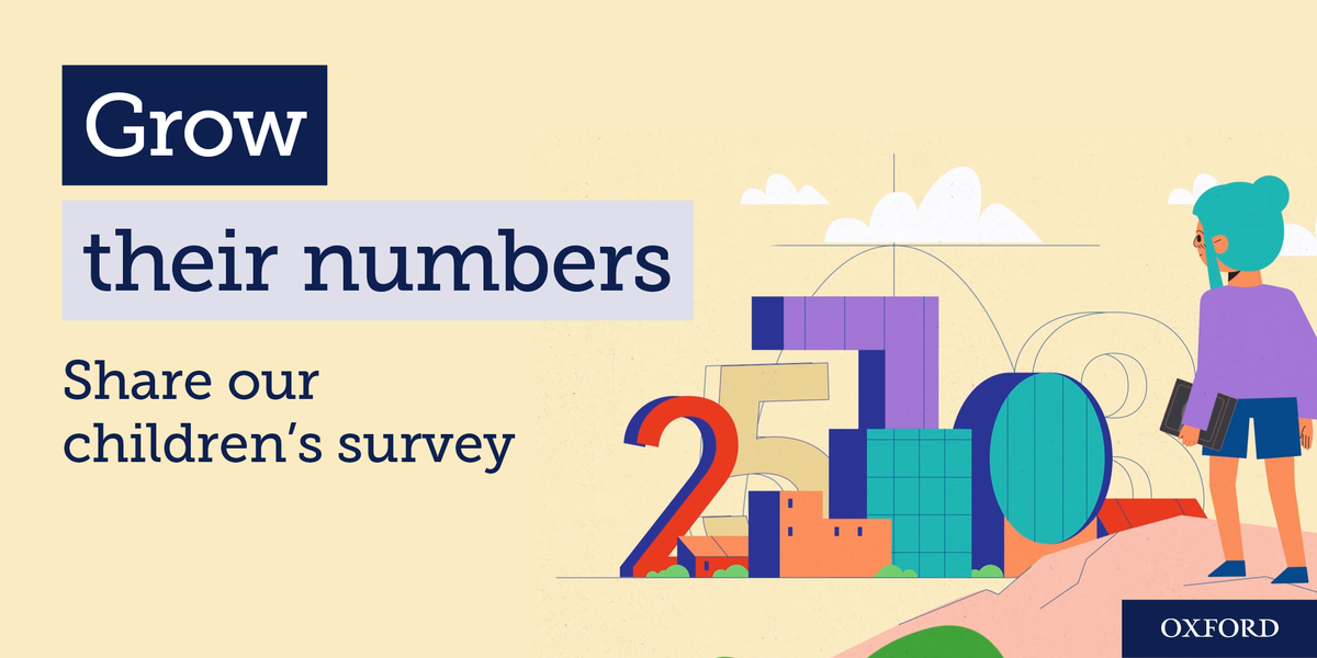 OUPPrimary's tweet photo. We’ve had some wonderful entries to our survey! As well as revealing how maths features in children’s dream jobs, we might also shout-out some of the wackiest career ambitions…
There’s still time to enter:
https://t.co/Yc2aLzXCWd
#GrowTheirNumbers @OUPChildrens https://t.co/kmGhGftEx6