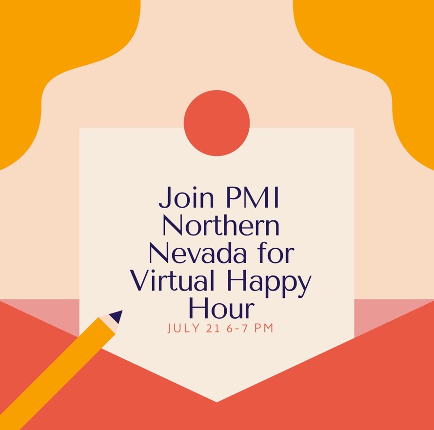 Join PMI-NNV Tuesday, July 21 from 6:00 -7:00 to network and share to lessons learned from working remotely. 
Webex Meeting link:
ow.ly/8XLu50ACymt
Meeting number:
126 079 0713
Password:
jxP95tWVnr9 (59795898 from phones and video systems)
