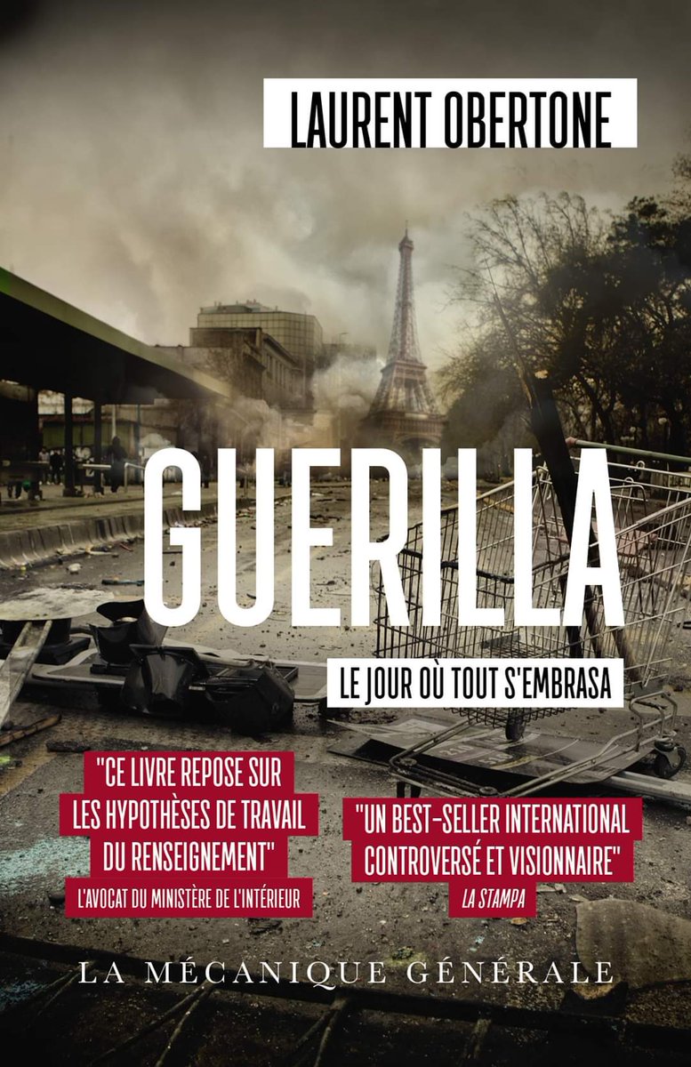 ringeditions's tweet photo. [Lectures d'été - Conseil n°1] : Guerilla - Le jour où tout s'embrasa

La guerre civile était inévitable. Vivez l'Apocalypse des trois derniers jours de la France.

En librairie et sur Amazon.

#Ring #RingEditions #LaurentObertone https://t.co/lqq4fsgY7C