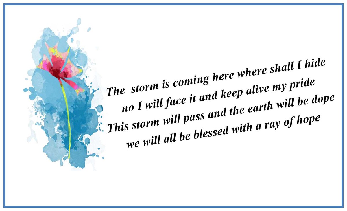Hope: littlylife.blogspot.com/2020/05/hope.h…

Check out full poem in above link
<a href="/goldenbloggerz/">Golden Bloggerz</a>
 <a href="/bblogrt/">BBlog RT</a>
 <a href="/LovingBlogs/">Loving Blogs</a>
<a href="/BlogLover5/">King Blogger</a>
 <a href="/RetweetBloggers/">Retweet Bloggers</a>

#poetry  #poetrycommunity #WritingCommunity #Writers #poem #writing #bloggerstribe