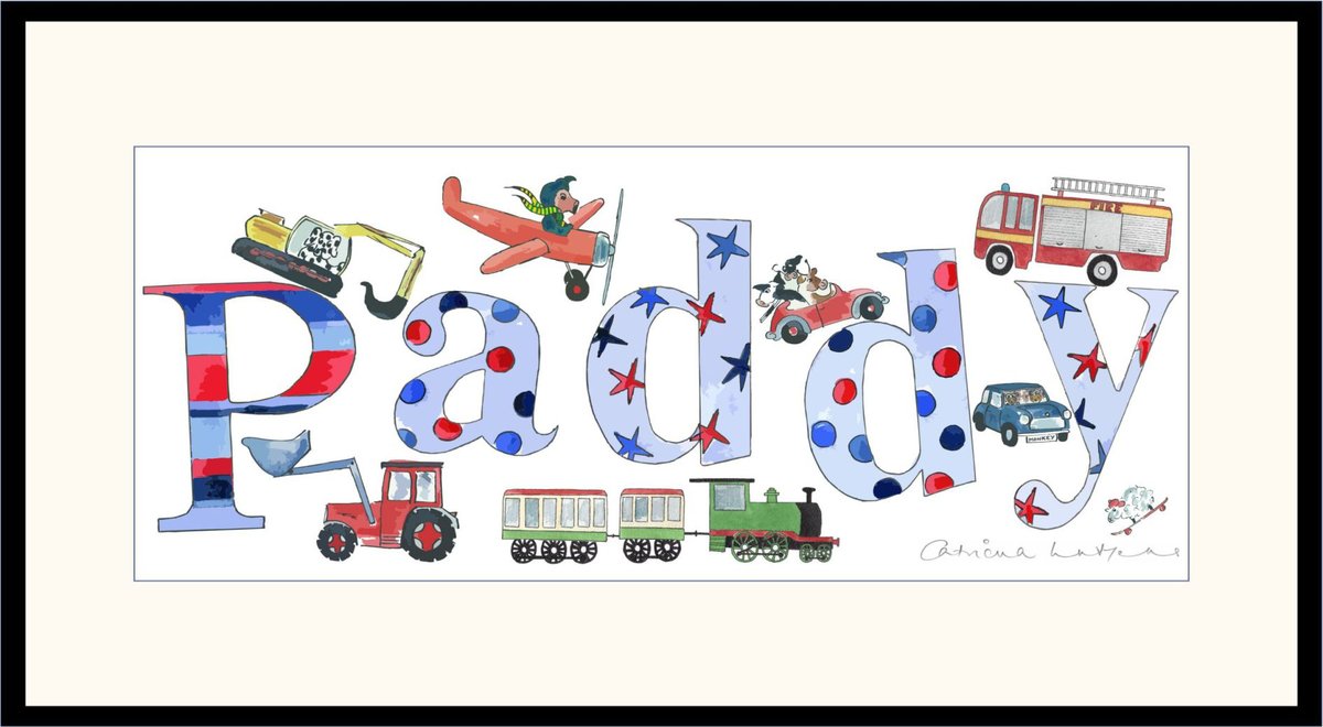 AnimuralsGifts's tweet photo. Do we know any small boys who don't love tractors, trucks, diggers and cars?! 

Your child's name comes in blues and reds with stars and stripes and is surrounded by popular vehicles.

Available in many designs - see website.

. https://t.co/SkqxU3q4vn