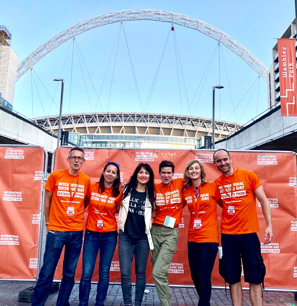 BuskInLondon's tweet photo. This day last year we were celebrating #InternationalBuskingDay in @WembleyParkLDN with lots of incredible talent including headliners @KTTunstall &amp; @noisettes ! 🎉

Heres to celebrating again in 2021!! 🙏 https://t.co/ifiTHfqSkv