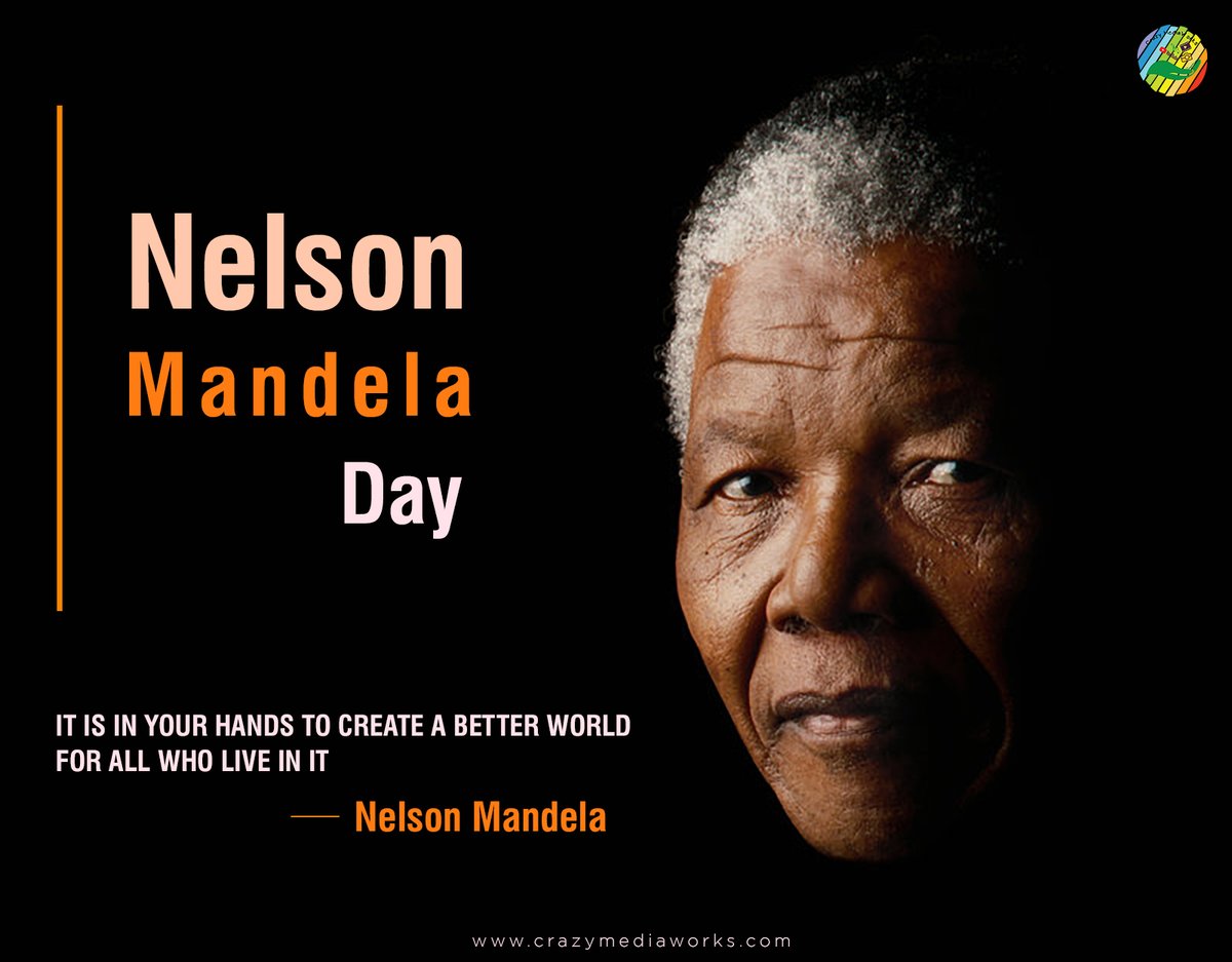 CrazyMediaWorks's tweet photo. Nelson Mandela Day
#art #creative #design #socialmediamarketing https://t.co/QAZgtEh75i