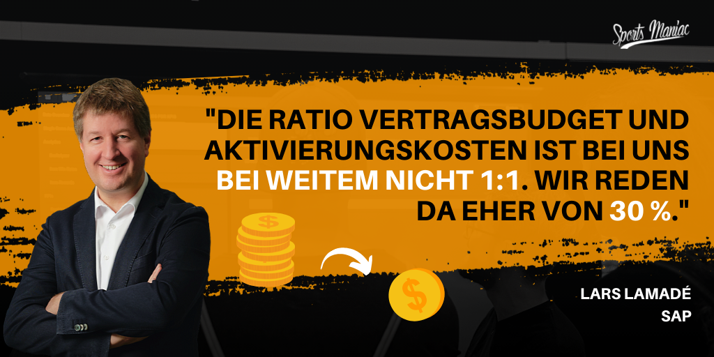 💰 𝗪𝗶𝗲𝘀𝗼 𝗵𝗮𝘁 𝗦𝗔𝗣 𝗻𝘂𝗿 𝟯𝟬% 𝗔𝗸𝘁𝗶𝘃𝗶𝗲𝗿𝘂𝗻𝗴𝘀𝗸𝗼𝘀𝘁𝗲𝗻❓

Von der marktüblichen Ratio von 1:1 Rechte- zu Aktivierungskosten ist der Softwarekonzern <a href="/SAP/">SAP</a> weit entfernt. Aber wieso? 🤔

Die Antworten gibt's im Sports Maniac Podcast. ⤵️
sportsmaniac.de/212-tw