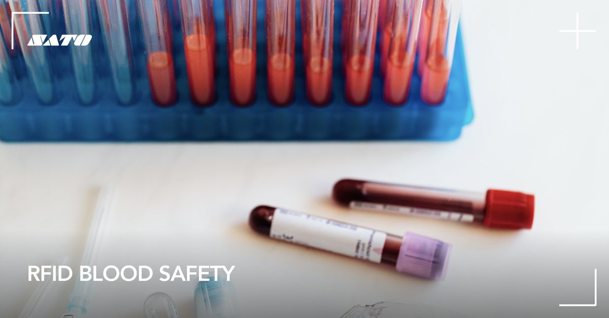SATO_Europe's tweet photo. SATO’s PJM RFID provides high-speed, reliability and 100% accuracy for blood tracking. Unlike other RFID technologies, PJM RFID remains unaffected by blood making it the perfect solution for liquid tracking. https://t.co/nfb2sTv31o

#RFID #PJM #BloodTracking #PatientSafety https://t.co/SKa2CYTxQB