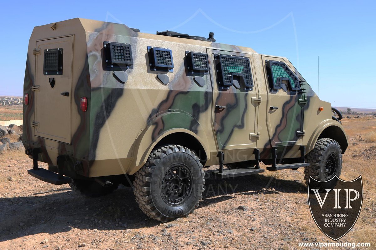 viparmouring's tweet photo. SPINOSAURUS - APC Armored Personnel Carrier with B7 armoured steel and STANAG III glass, based on FORD F550 chassis, designed to transport personnel and equipment in combat zones it can seat 10 personnel comfortably and protect them in high-threat environments across any terrain. https://t.co/OFBjd8TrR3