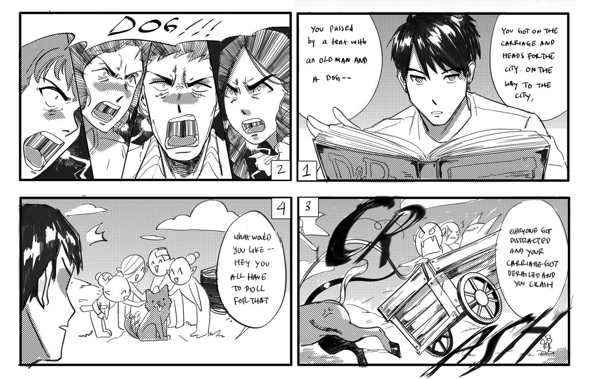 im still learning how to make comic and ink properly
but im learning!
based on a real thing that happened during our dnd session HAHAHA
#oc