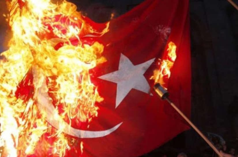RabdanTurk's tweet photo. Bugün Türkiye'nin Kıbrıs'ı işgali günü

#kibristravesti 
#FreedomToCyprus
#SanctionTurkey #Erdogan_war_criminal #tuerkiye #Tuerkei https://t.co/5PmC2QrGJc