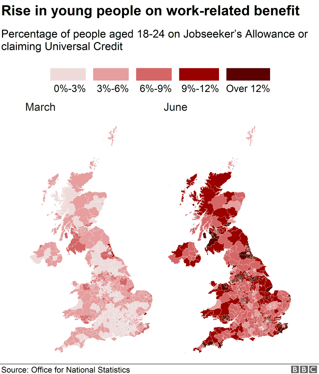 CANorth_Yorks's tweet photo. The number of people aged 18-24 claiming #UniversalCredit has doubled in the UK in the last 3 months. The number of new claimants who have signed on between March and June is 276,000 - more than doubling over three months. If you need help with a #BenefitCheck contact us today. https://t.co/WNX1cpqf1X
