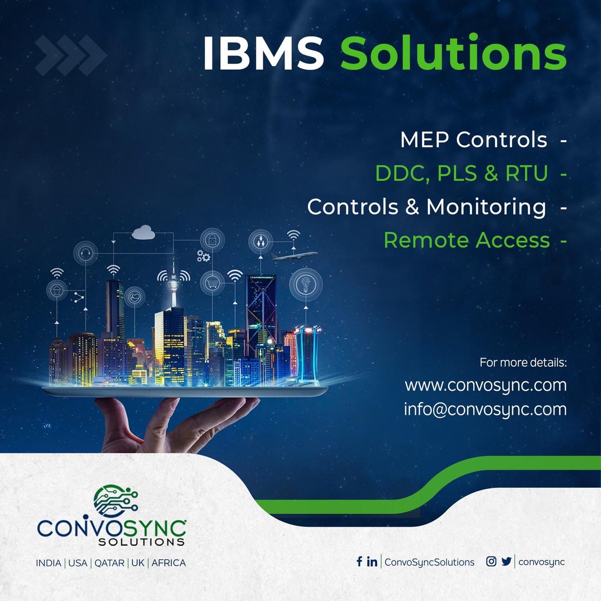 kjelili1's tweet photo. Being a System Integrator, we are best at #ComputerBased #Integration & Control for Homes/Offices/Buildings. Lets turn your buildings into a computer & keep the controls in your pocket with our IBMS (Integrated Building Mgt System).
Talk to us @convosync https://t.co/pgRXPjtO77 https://t.co/Inq8opl5e0