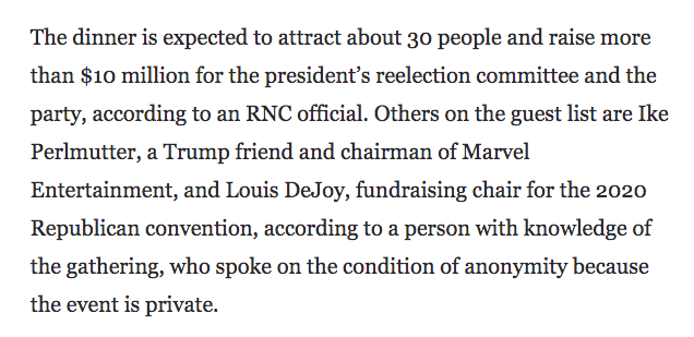 PS5/ And here's the WASHINGTON POST, identifying DeJoy in February 2020 as "the fundraising chair for the 2020 Republican National Convention."It seems to me that alarm bells need to be going up all over the country about this. This man could tilt the election single-handedly.