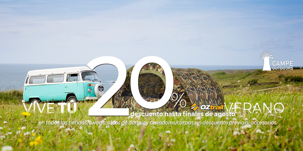 Un verano distinto, con una nueva normalidad... pero seguiremos disfrutando de la naturaleza 😍☀️

📣Aprovecha nuestros descuentos del 20% y prepárate para tus aventuras⛺️

⚠️ Corre, oferta disponible hasta finales de agosto 

Descúbrelos en ➡️ campeoutdoors.es