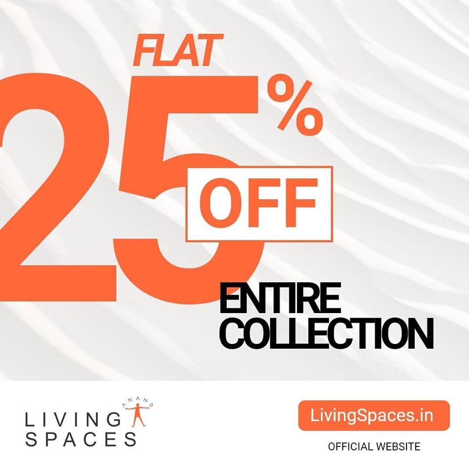 livingspaces_in's tweet photo. Sale UP to 25% @ Living Spaces, Find the wide range of furniture sale from July 15th to August 15th. Visit out store today or order online @ https://t.co/cExXQXwYNc

#Sale #FurnitureSale #Flat25 #Offers #Lifestyle #Furniture #LifestyleSale #sofa #loungechair #furniturediscount https://t.co/busXUKSUgH