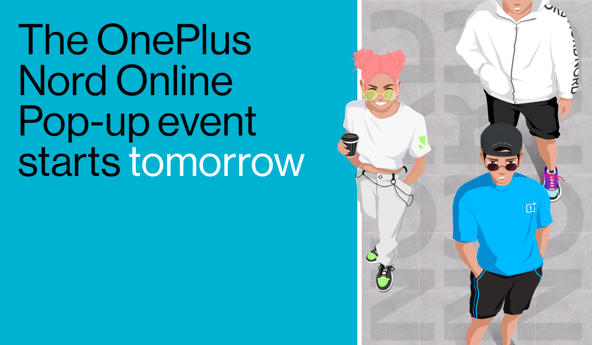 oneplus's tweet photo. Just between us, right after we reveal Nord with the worldβs first AR smartphone launch, our Pop-up event is going live. Naturally, the Pop-up box lets you be one of the first to experience Nord β oh, and weβve also thrown a bunch of other cool stuff in with it. #NordPopUp https://t.co/Apw4Fc1ZZV