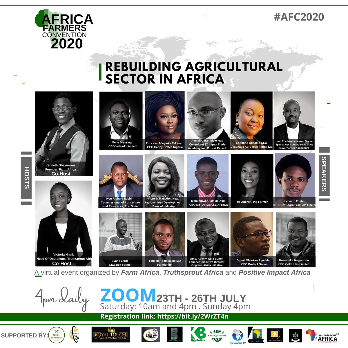 MadedorVictoria's tweet photo. Rebuilding the Agricultural sector requires everyone to be involved to ensure food security. 
We are all stakeholders as growers, buyers &amp;consumers of both food and non-food based #Agriculture products.
🙏join us via https://t.co/PVrKdvOb0c .

#TheAfricanFarmersStories https://t.co/dnOfYnz1qQ