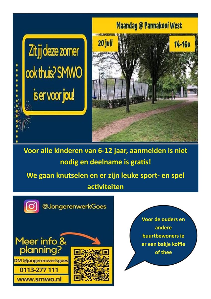 Vanmiddag #zomervakantie #activiteit #sport #knutselen voor #kids 6-12 jaar