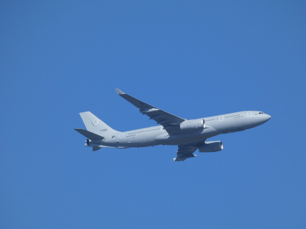 EHEH_Spotter's tweet photo. FIRST FLIGHT From EHEH : T-055 MRTT @A330_MMU as #MMF99 (#garden)
#AirbusDefence #A330MRTT https://t.co/cu3eRrloFB