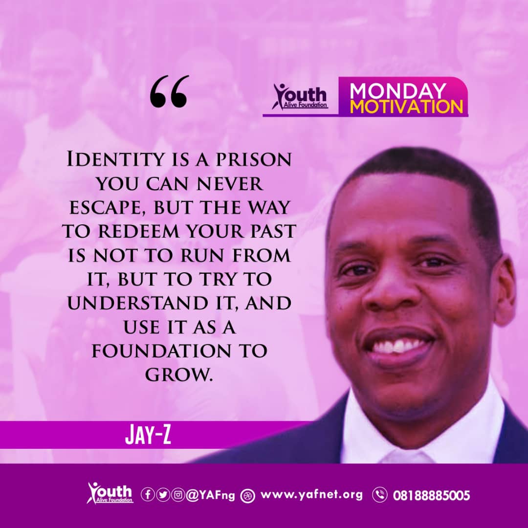 TheYAFafrica's tweet photo. Who you were will only be considered if who you are now is worst
No matter what yesterday was, don’t let it define who you are and who you want to be
Nobody’s perfect but we can always do better
Don’t stop working on You
#MondayMotivation
#SafeAtHome
#SAVE19 https://t.co/Osyt1mBAtP