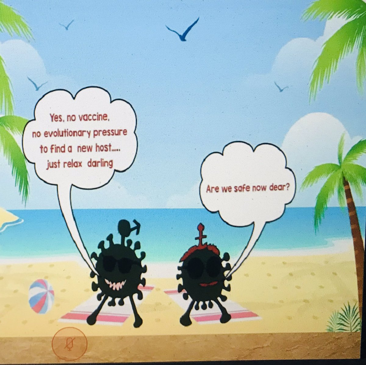 WadmareNeha's tweet photo. Morning dawned bright and clear ✨
A hot potato- Scientoons on SARS-coV-2 🦠 The simplest explanation of complex facts 📝 #catcy #simple #interesting @VigyanPrasar https://t.co/QyRSPtXBgO