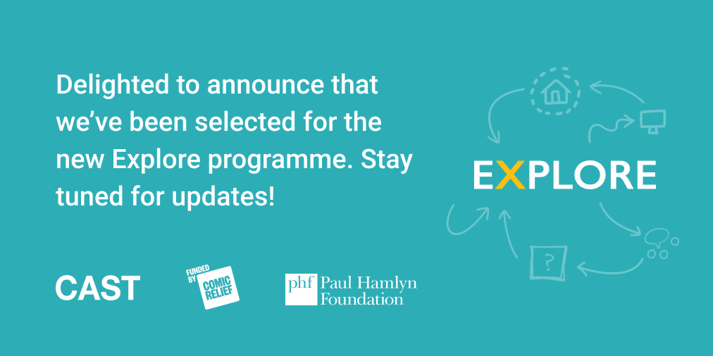 JustLikeUsUK's tweet photo. We're delighted to announce that we’ve been selected for the new #ExploreProgramme, an early stage #digital strand of @comicrelief and @phf_uk's #TechforGood Fund, with support delivered by @techforgoodCAST. Stay tuned for updates! 🏳️🌈
#LGBT #Education #Equality #Diversity https://t.co/PxhlHF0vKK