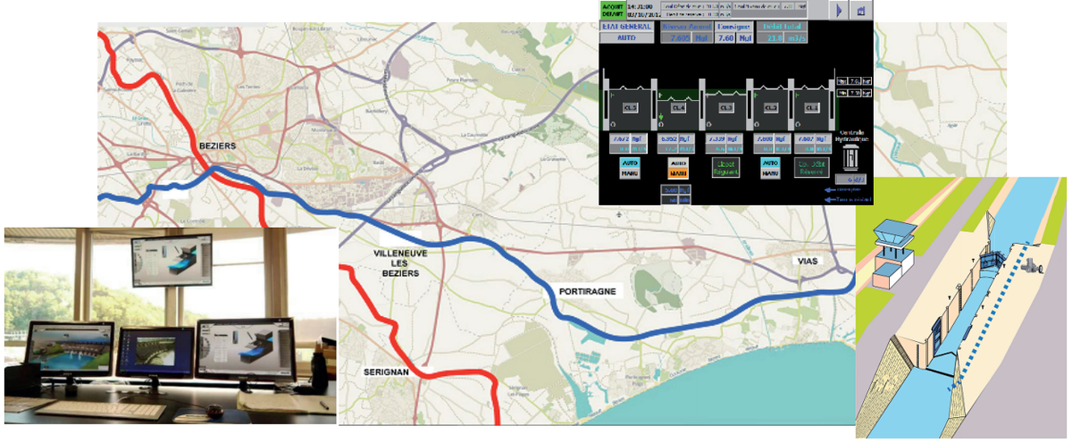 DELTAutomatisme's tweet photo. SUPERVISION D’OUVRAGES DE VOIES NAVIGABLES.
DELTA Automatisme a développé un superviseur pour la centralisation des données de 11 sites, écluses et barrages du Canal du midi et de l’Orb.
Gains de productivité, et surveillance plus stricte des activités humaines et de leur impact. https://t.co/GXKtePVHrK