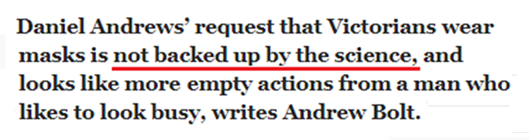 slpng_giants_oz's tweet photo. Andrew Bolt's article in the Herald Sun is dereliction of their responsibility, especially at a time of a State of Emergency in Victoria.

Please join us in making a complaint to the
National Press Council

See thread 4 details

#Auspol cc @kary_cee

Link: https://t.co/swzfOMmAVw https://t.co/ah1YSbwmkU
