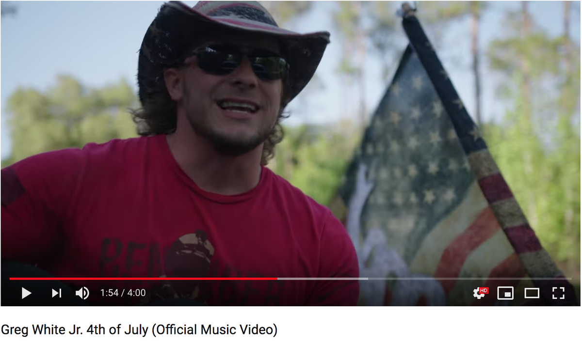 GregWhiteJr's tweet photo. Had a blast making this new music video celebrating the 4th of July! https://t.co/Ft1HgQdhd6 https://t.co/nJBR6qqMq5