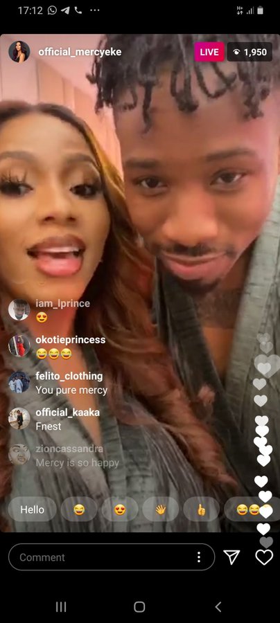 UsmanRasidat's tweet image. I miss these two ooo😓😓😓❄❄ @real_mercyeke🛡 @Iam_IkeOnyema💰
#BBNaija
#MerikeForLife