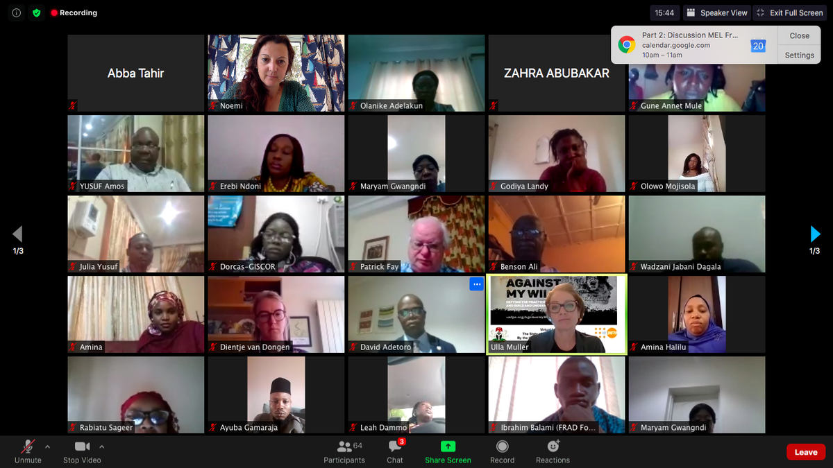 A sustainable method to build capacities of local actors on #genderbasedviolence prevention and response in emergency : the 2nd year of the GBViE University Course <a href="/AUNigeria/">AUN</a> &amp; <a href="/UNFPANigeria/">UNFPA Nigeria</a>. Virtual now ! #CalltoActionGBV <a href="/GBVAoR1/">Gender-Based Violence Area of Responsibility</a> <a href="/NORCAPweb/">NORCAP</a> @ullamuller <a href="/mabinguengom/">Mabingue Ngom</a>