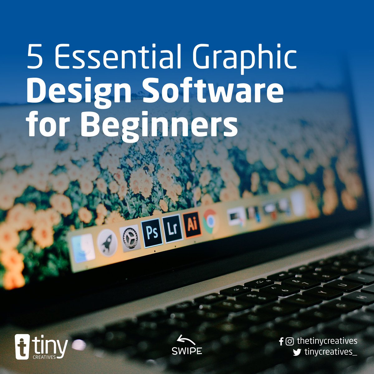 tinycreatives_'s tweet photo. Designing the world is massive, the more you explore the more you learn. There are much softwares to use but theses 5 are what we consider to be the best.
Read on to learn more!
https://t.co/Oi5y0Awmjw
#tinysclass #tinycreatives #creativeagency #graphicdesignsoftware #cotyteachs https://t.co/zfDYhadJNK
