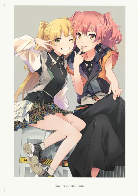 #女の子のイラストだけで興味を持ってくれる方へ届け
最近の版権絵をちょっとなおしました 