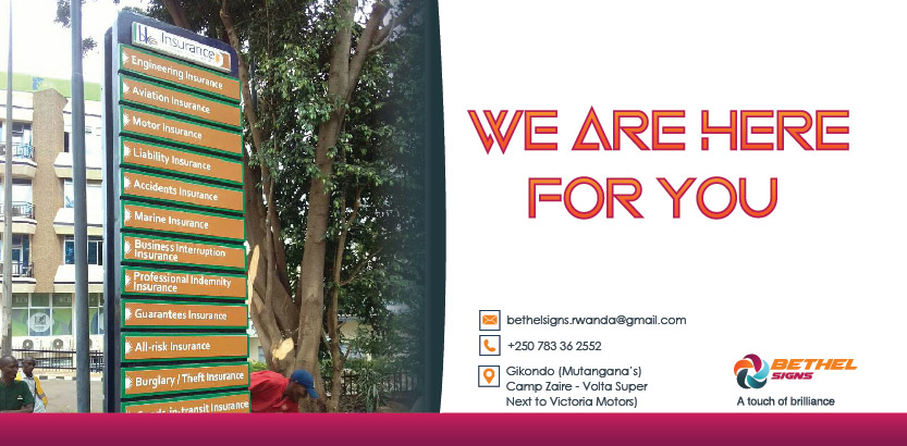 BethelSigns's tweet photo. “Your brand is what other people say about you when you’re not in the room” – Jeff Bezos, Amazon CEO

Now it's pylon Signage. @Bethel Signs

#WeDoPrinting #WeDoSignages #WeDoInteriors #kigali #Rwanda https://t.co/GaOT1Rf7Yh