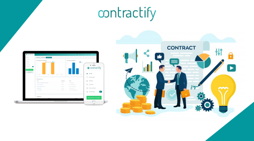 Contractify_'s tweet photo. Uit het oog verliezen van gemaakte afspraken,geen zicht op welke contracten bestaan &amp;ongewenste verlengingen? Ook het gevoel dat je als bedrijf groeit maar geen grip meer hebt op je contracten? Contractify is de software die je nodig hebt ! 🌎 https://t.co/6xmBiTLTbq #legaltech https://t.co/ilzhHtxmk6