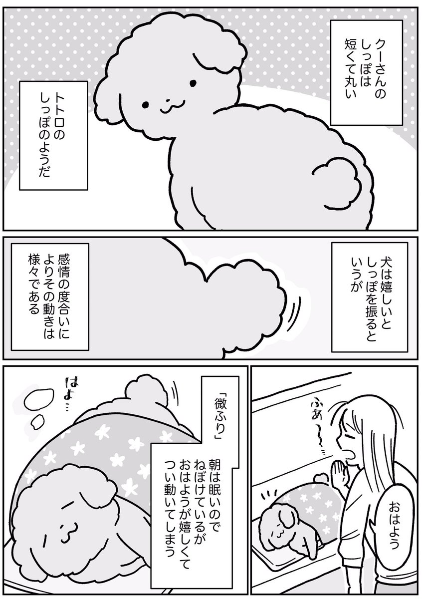 うちの犬のしっぽは感情豊かだし、バトル漫画のような防御力も備わっている。 