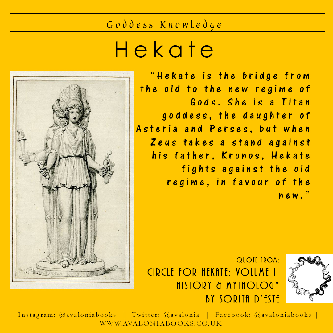 This Goddess is the connector - the bridge between the old and new, a Goddess for our times! 

#Hekate #hekatean #goddessknowledge #soritadeste #blm #titangods #hellenicgods #romangods #moderngods #goddessesoftheworld