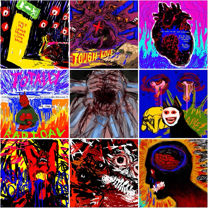 Sup, I'm Kiwirabbit and I love drawing portraits of hot ppl, pixel art, vent art/soft gore(?), and other random stuff.
I can also animate and do 3d-modelling too, but I rarely do it. Think my strengths are my use of colors and my i̶n̶c̶o̶n̶s̶i̶s̶t̶e̶n̶c̶y̶ range :) that's abt ig 