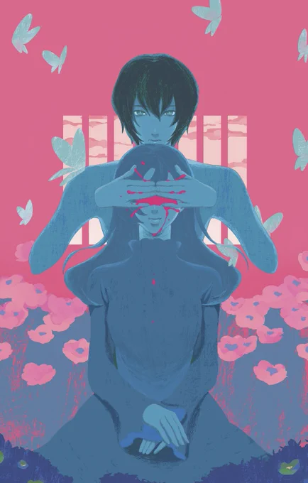 YOASOBI小説集の限定カバー、
描き下ろしさせて頂きました。

2人を改めて描くことができて嬉しかった?
9/18発売。よろしくお願いします! 