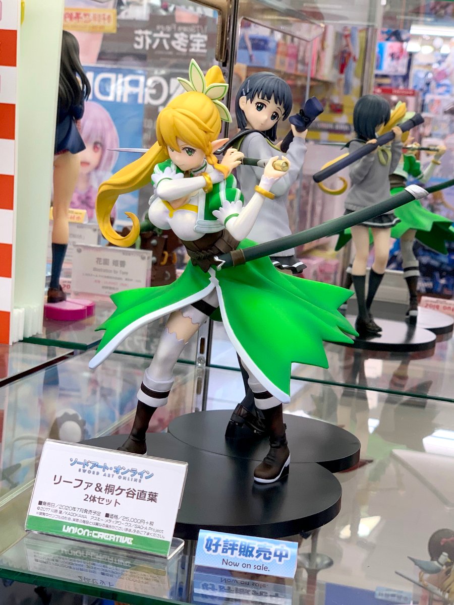 リーファ&桐ヶ谷直葉 弱々しく ソードアート・オンライン リーファ&桐ヶ谷直葉 弱々しく ソードアート・オンライン
