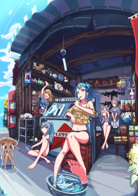 #女の子のイラストだけで興味を持ってくれる方へ届け
ドルフロをよろしく 