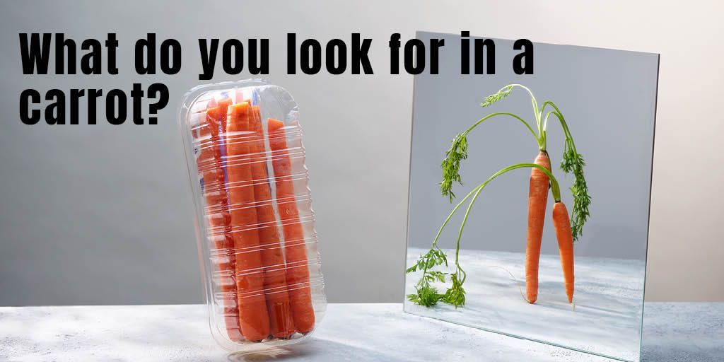 This image is doing the rounds on twitter. The claim is loose carrots with tops are far more sustainable than packaged. But then why do supermarkets bother ?Because it dramatically ups shelf life, slashing waste.Food waste is one of the greatest threats facing our planet.